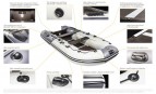 Надувная лодка Ривьера 2900 НДНД Компакт (камуфляж)