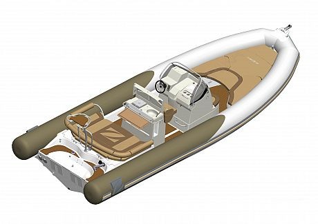 Лодка надувная ZODIAC MEDLINE 500 PVC